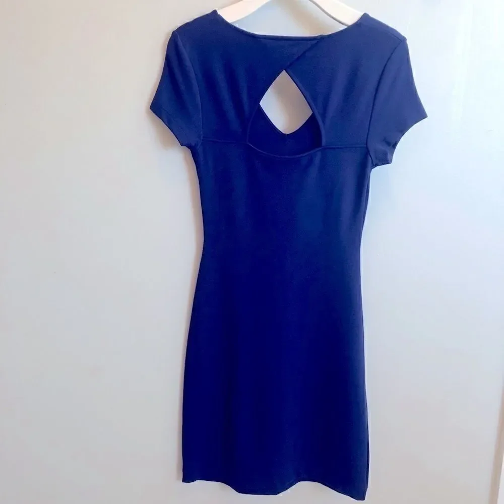 French Connection Blue Dress 4 - Picture 3 of 3